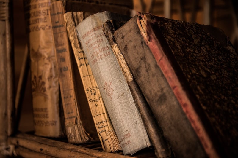Repurposed Vintage Book Journals